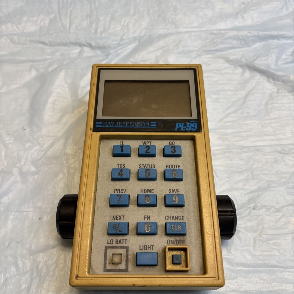 Vintage Ray Jefferson PL-99 LORAN-C Marine Navigation Unit Untested
